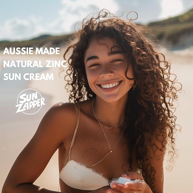 Sun Zapper Pure Zinc Sunscreen SPF 50 Reef Safe Mineral Zinc 100g