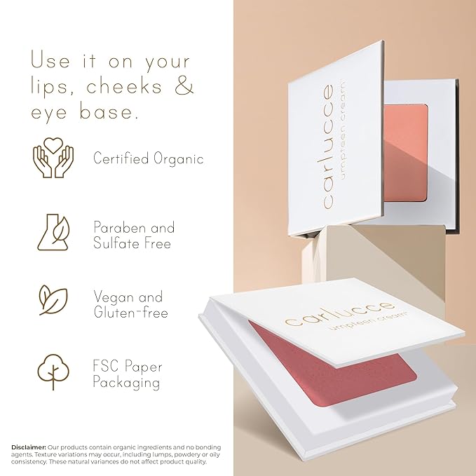 Carlucce Umpteen 3-in-1 Vegan Multi-Use Cream Color Palette