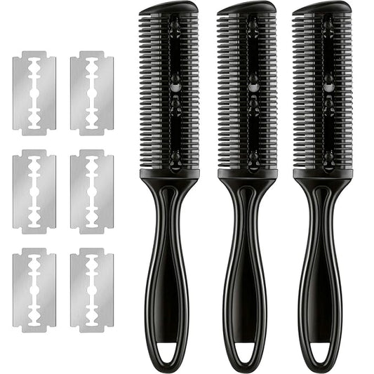 3 Pieces Razor Comb with