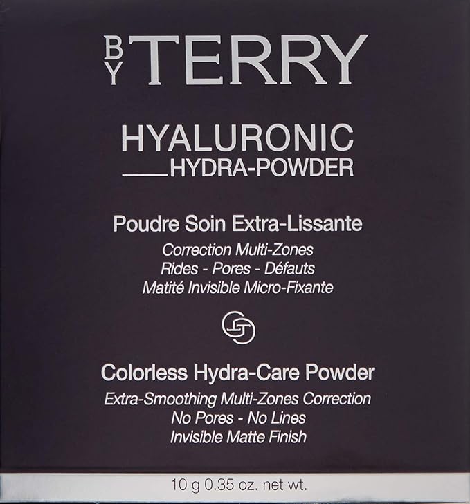 By Terry Hyaluronic Hydra-Powder | Colorless, Loose Face Setting Powder Infused with Hyaluronic Acid | 10g (0.35oz)