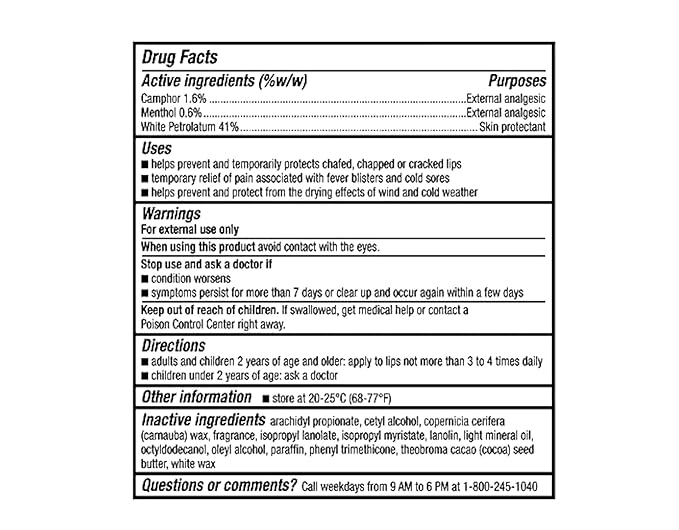 CHAPSTICK MEDICATED 12CT REFILL .15OZ
