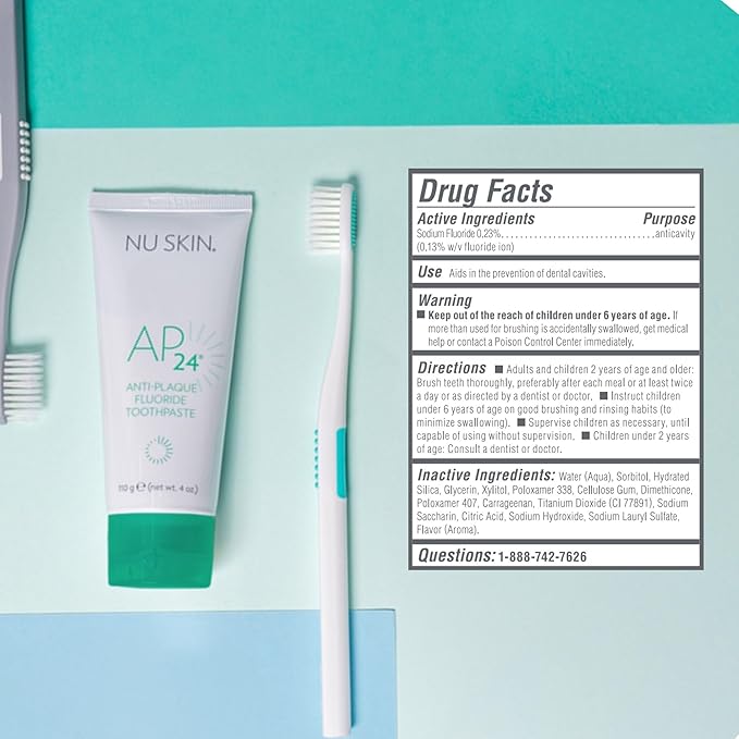 Nu Skin Ap-24 Anti-plaque Fluoride Toothpaste,6oz