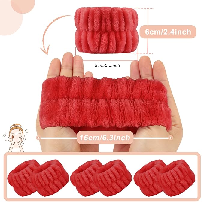 Crosize women's wrist towels for