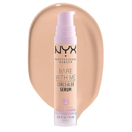 NYX PROFESSIONAL MAKEUP Bare With Me Concealer Serum, Up To 24Hr Hydration - Vanilla