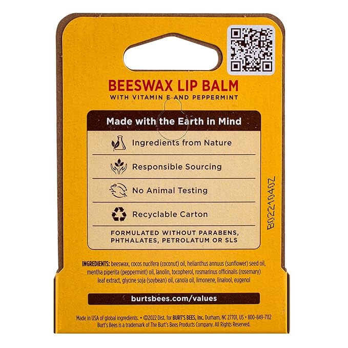 Burt's Bees Beeswax Lip Balm
