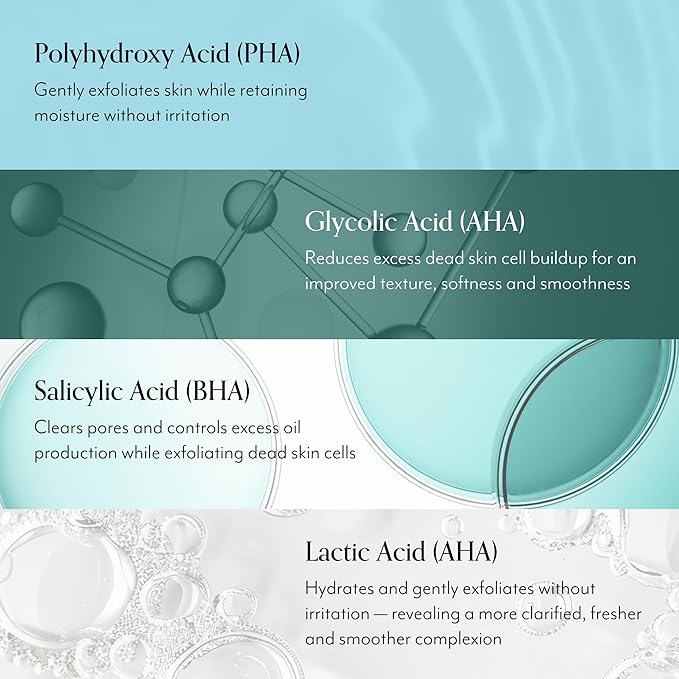 Bliss Clear Genius Clarifying Overnight Liquid Peel - 1 Fl Oz - Clear Pores & Exfoliate Skin - Non-Irritating - Clean - Vegan & Cruelty-Free