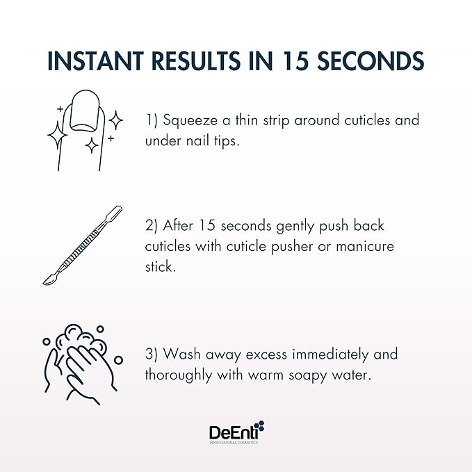DeEnti Instant Cuticle Remover Gel,