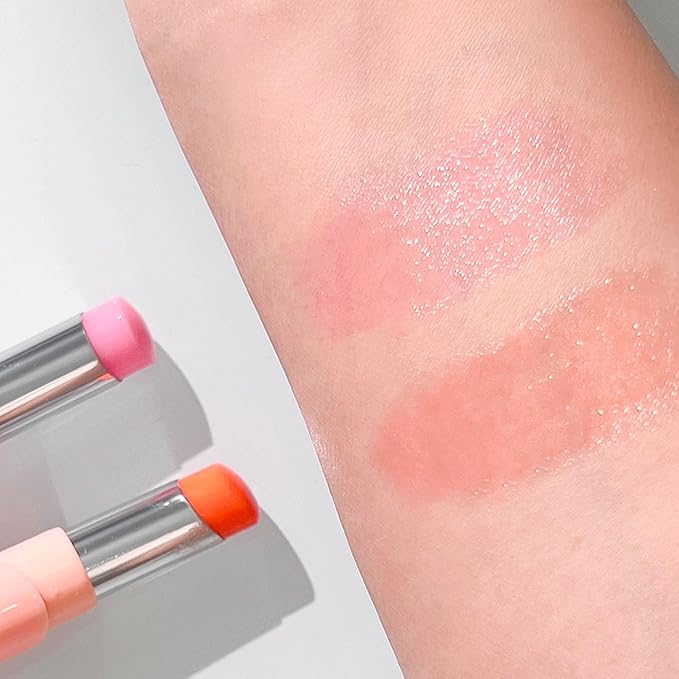 Collagen Tint Lip Balm, Hydrating Nourishing Smooth Lips, Lip Balm Infused with Collagen & Vitamin E, Vibrant Natural Lip Tint Color, From the Makers of Mediheal, Korean Beauty (Coral)