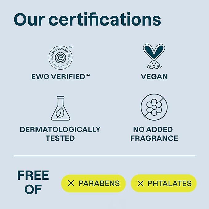 ATTITUDE Gentle Hand Soap for Sensitive Skin, EWG Verified, Enriched with Oats, Dermatologically Tested, Vegan, Unscented, Aluminum Bottle, 16 Fl Oz