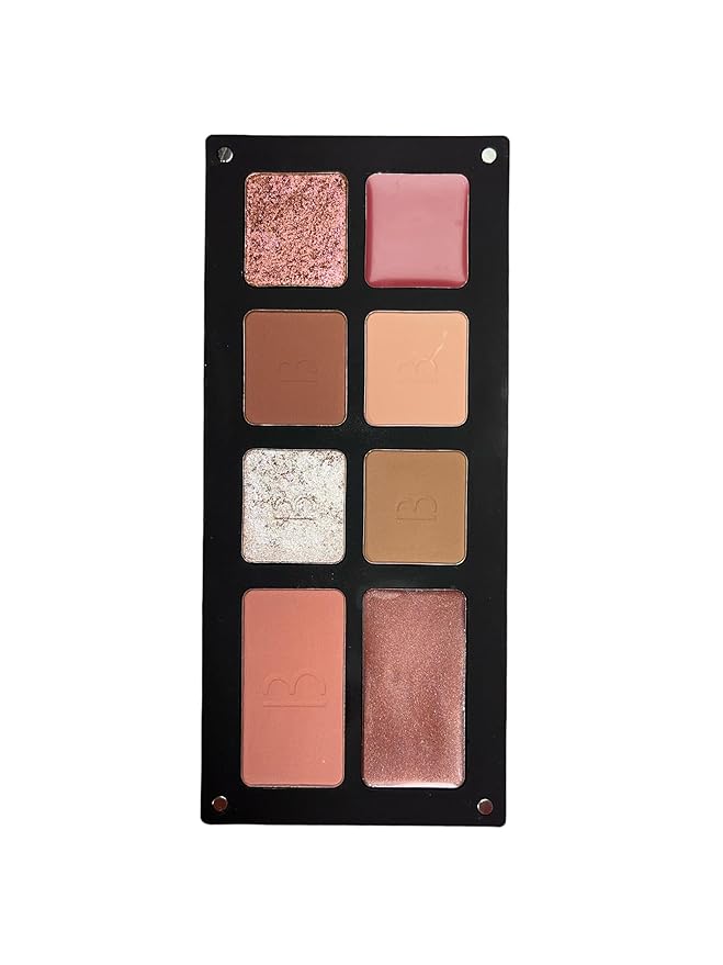 Multi-Effect Palette | All In One Palette | Bianca Makeup | Reusable Magnetic Palette | With Eyeshadows, Lipstick, and Blush | Find the effect you desire | Makeup Palette (Every Day)