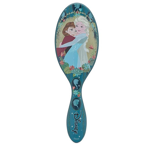 Wet Brush Original Detangler Hair Brush, Anna & Elsa (Disney Love), Ultra-Soft IntelliFlex Bristles, Detangling Bristles Glide Through Tangles (Wet Dry & Damaged Hair), Women & Men