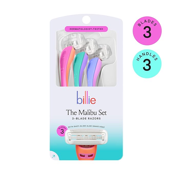 Billie Disposable Razors for Women - The Malibu Set