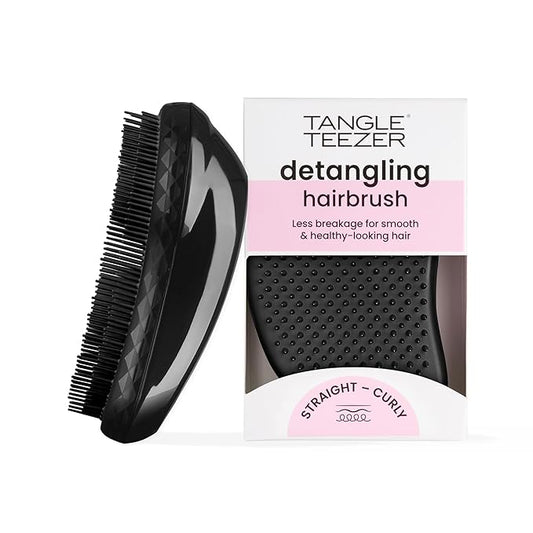 Tangle Teezer Original Detangler Brush, Dry & Wet Hairbrush for All Hair Types, Panther Black