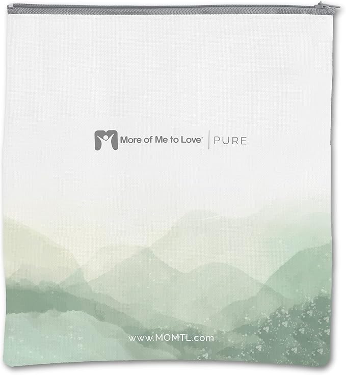 More of Me to Love Organic Cotton and Bamboo Bra Liner 4-Pack (Pearl White, Blush Pink, Stone Gray, Fawn Beige)