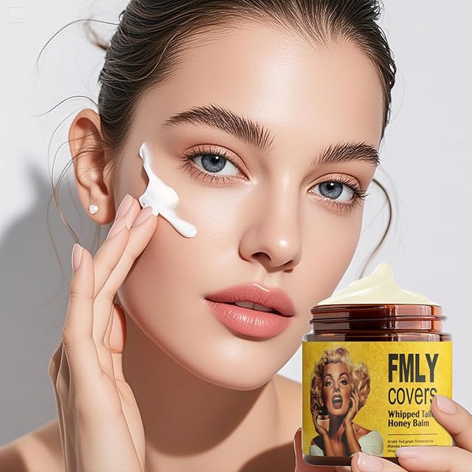 2025 New Beef Tallow For Skin, Grass Fed Tallow Face Body Moisturizer, Nourish and Soothe Dry Skin