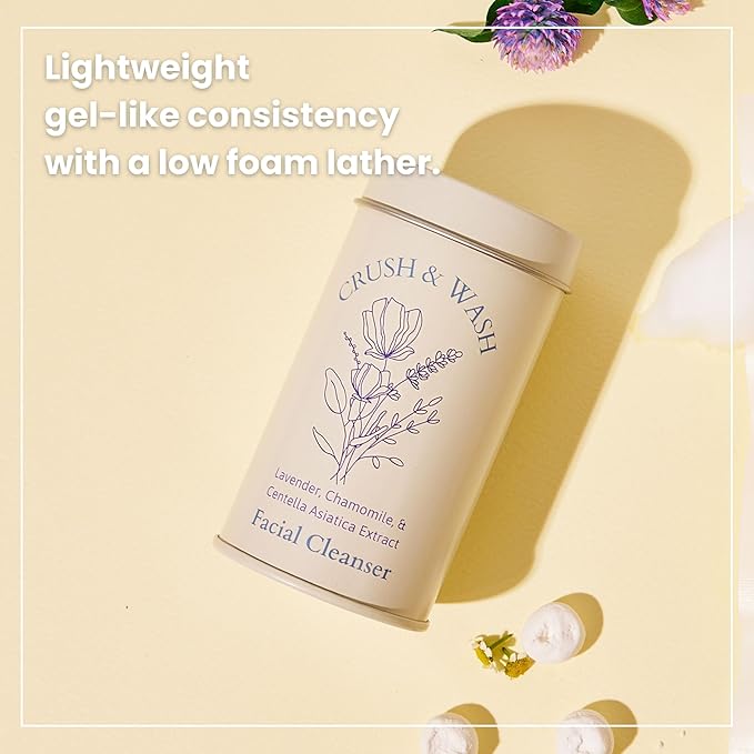 3-in-1 Solid Facial Cleanser, Exfoliator, and Wash-off Mask