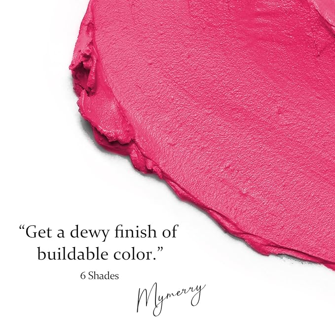 Blush Stick, Cream Blush for Cheeks and Lip Tint, Dewy Finish, Buildable & Blendable Color, Lightweight & Long-Lasting Formula | Cool Pink, 0.53fl.Oz