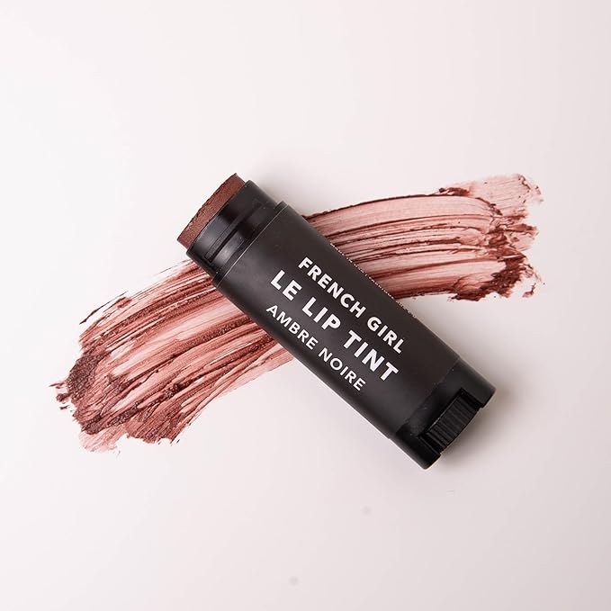 French Girl Le Lip Tint - Moisturizing & Hydrating Lip Balm for Sheer, Buildable Coverage & Shine, Clean Formula, Organic Ingredients, Vegan & Cruelty-Free