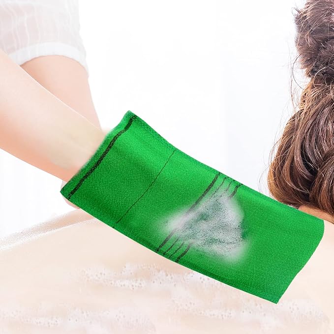 6 pcs exfoliating washcloth, korean