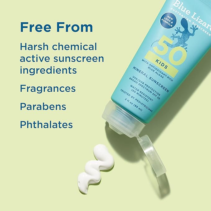 Blue Lizard Kids Mineral SPF Lotion 3 oz - SPF 50+