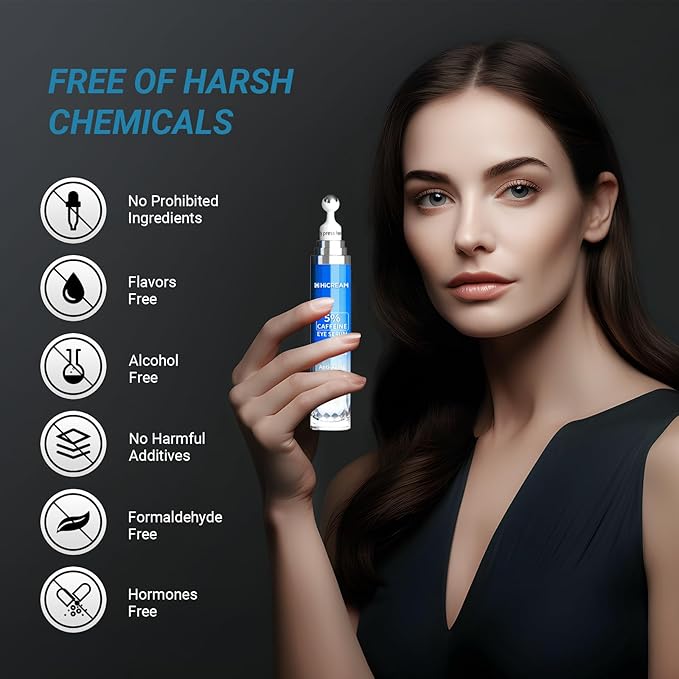 5% caffeine peptide eye serum,