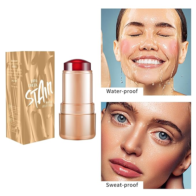 3pcs Jelly Blush Stick, Multi-purpose Lip and Cheek