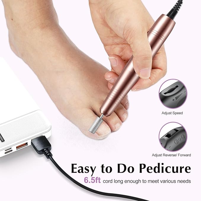 COSLUS Nail Drill File Professional: