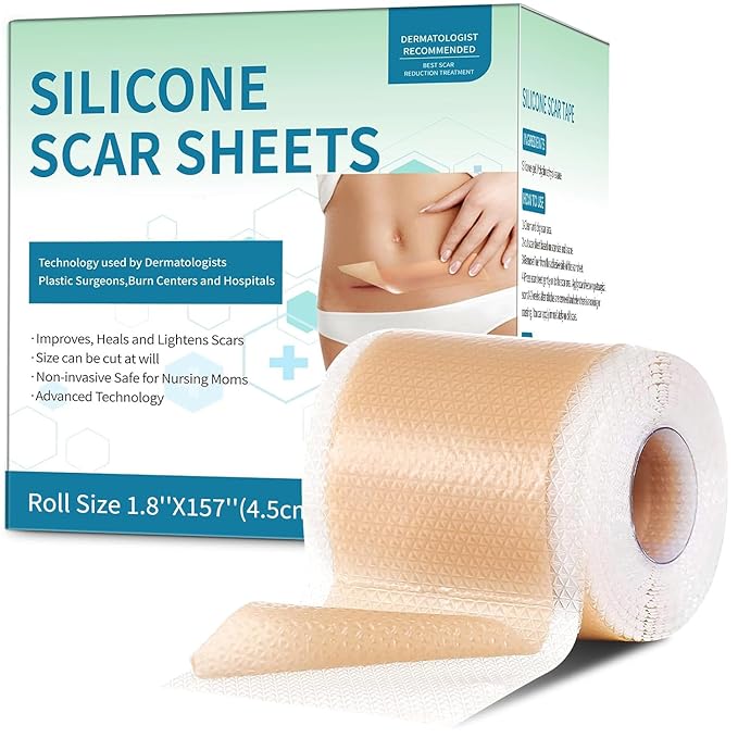 Silicone Scar Sheets, Silicone Scar Tape(1.8¡±x