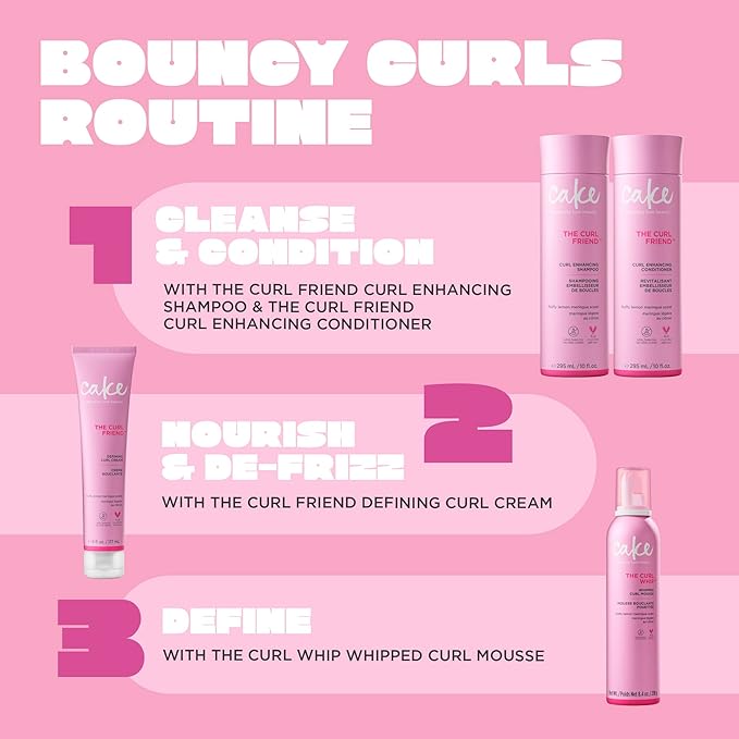 Cake Beauty The Curl Girl Curl Enhancing Shampoo, 10 Ounce