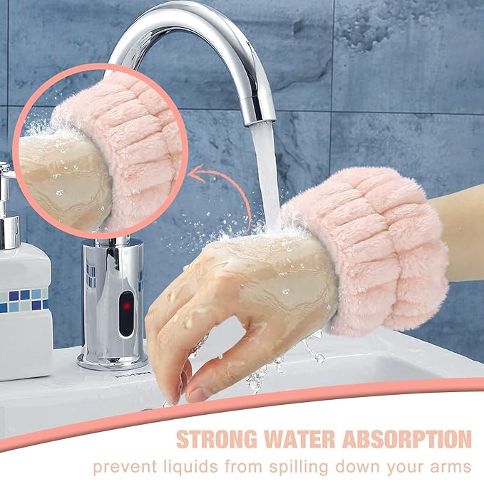 Women's wrist towels for washing