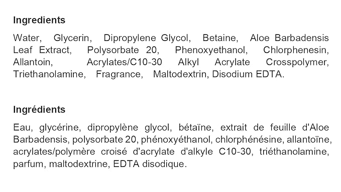 2pcs Aloe Vera Moisture Real