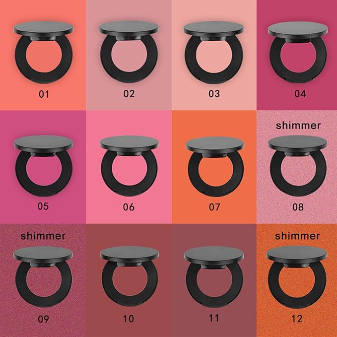 Blush Powder Face Makeup, Matte Natural Glow Blushing Blush 11