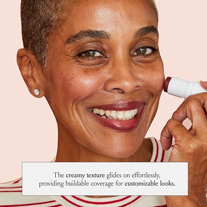 BOOM! by Cindy Joseph Boomstick Rose Nude ® + Boomstick Color ™ - Buildable Lip & Cheek Tint Makeup Sticks, Cream Blush Stick & Clean Beauty Formula Cosmetics