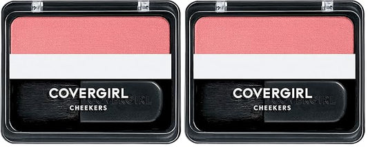 COVERGIRL Cheekers Blush, Flushed, 0.120 Ounce, 1 Count (Pack of 2)