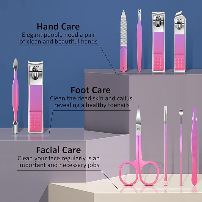 BLESWIN 10 in 1 Manicure