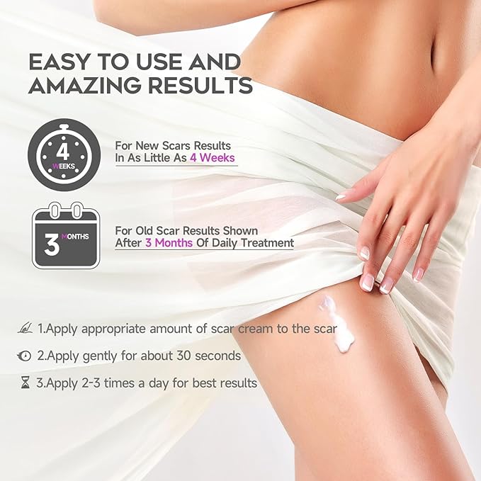 Advanced Scar Cream, 1.7 Oz(50ml) Large