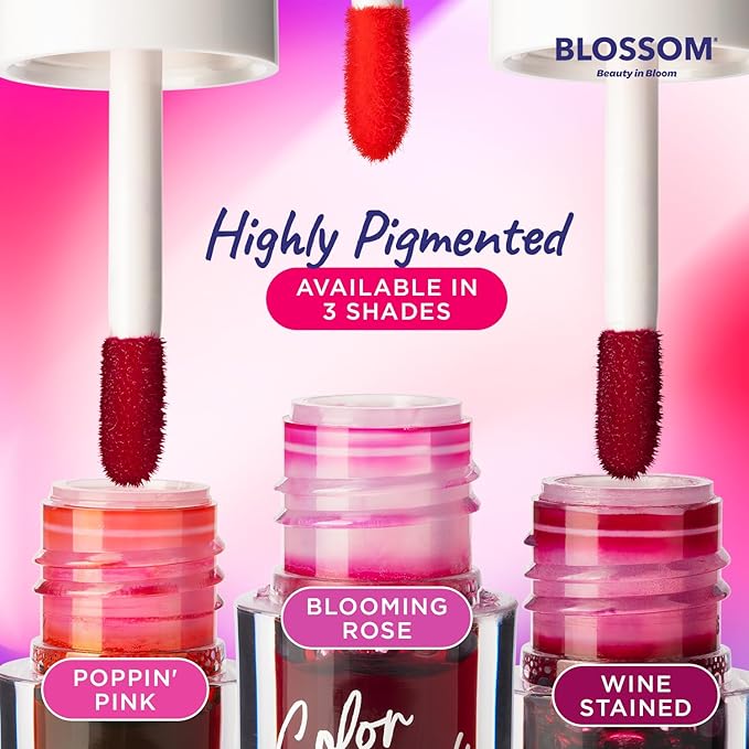 Blossom Color Lock Hydrating Longlasting Lip Stain Hydrating