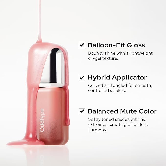 Unseen Balloon Tint, 9 Colors Set for All Skin Types. Buildable Color, Long Lasting Glossy Lip Stains, Lightweight Lip Gloss Make up (789 Small talk, 0.11 Ounce (Pack of 1))