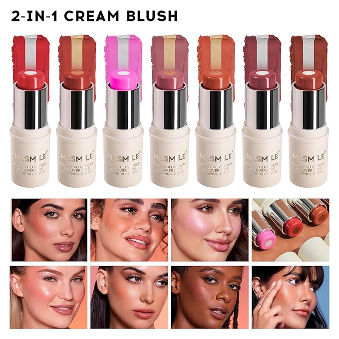 Cream Blush, Jelly Blush, Beauty Blush Makeup Sticks, Stick #05