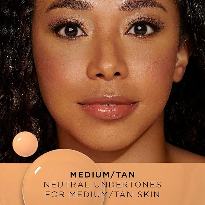 HALEYS Re-invent Sheer Tinted Marula Oil (Medium/Tan Neutral), Skin Tint, Tinted BB Moisturizer, Tinted Foundation, Face Oil, Hydrate Skin, Flexible Shades, Low to Med Coverage, For All Skin Types