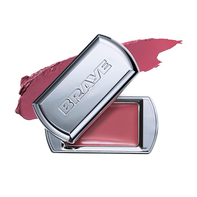 BRAYE Lipsleek Lip Balm, Monochromatic Cream Blush 2-in-1