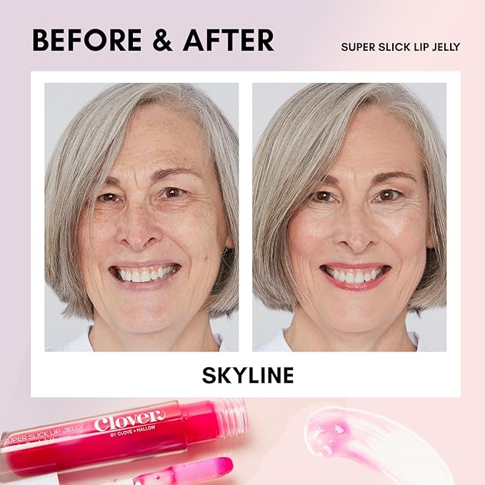 Clover Super Slick Lip Gloss | Non Sticky Lip Jelly, Moisturizing And Hydrating Pigmented Lip Gloss | Cruelty-Free & Vegan Lip Makeup | Shade - Smitten