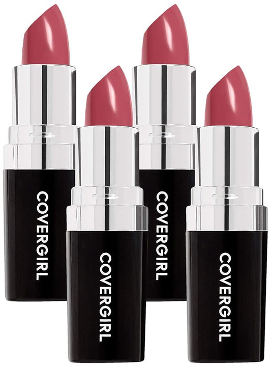 COVERGIRL Continuous Color Lipstick, 425 Vintage Wine, 0.13 Oz (Packaging May Vary) (Pack of 4)
