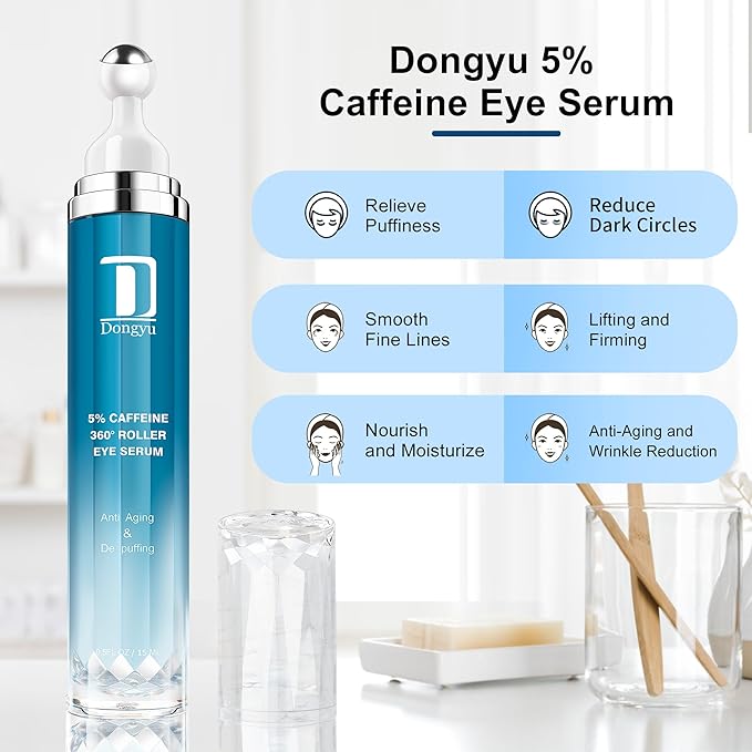 Caffeine eye cream for dark