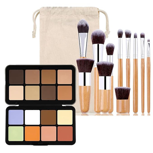 16 Color Corrector Concealer Foundation Palette Cream Set,