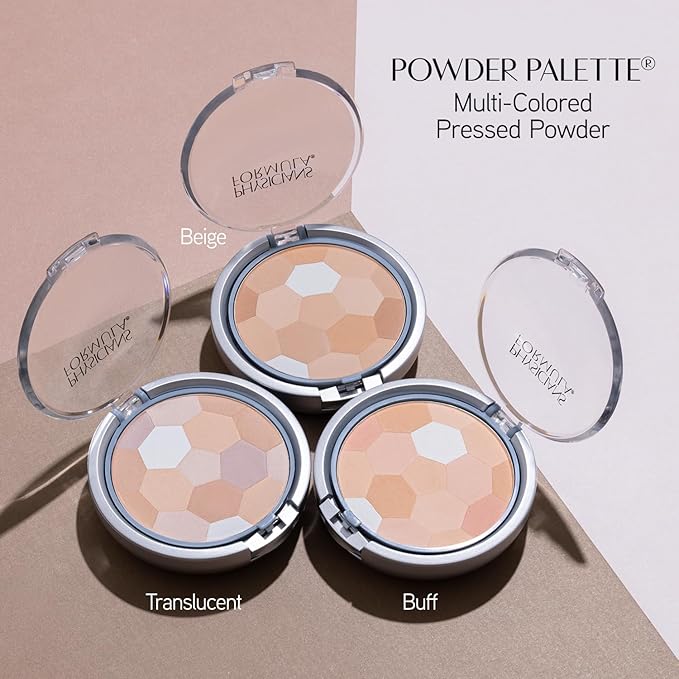 Physicians Formula Setting Powder Palette Multi-Colored Pressed Finishing Powder Translucent, Natural Coverage, Dermatologist Tested, Clinicially Tested