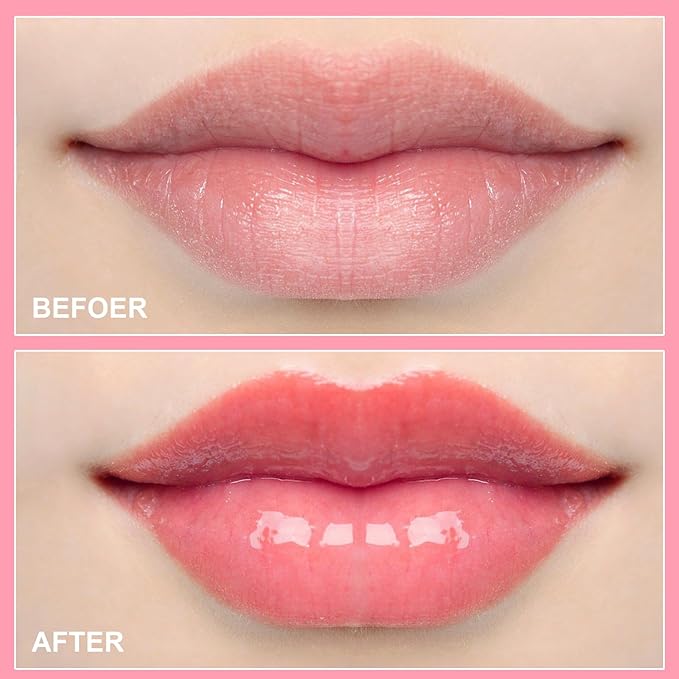 Lip Glowy Balm of Berry Scent,Moisturizing Lip Balm For A Sheer Tint Of Color-10g, Hydrate, Glossy, Lightweight, Moisturize & Tint with Shea Butter