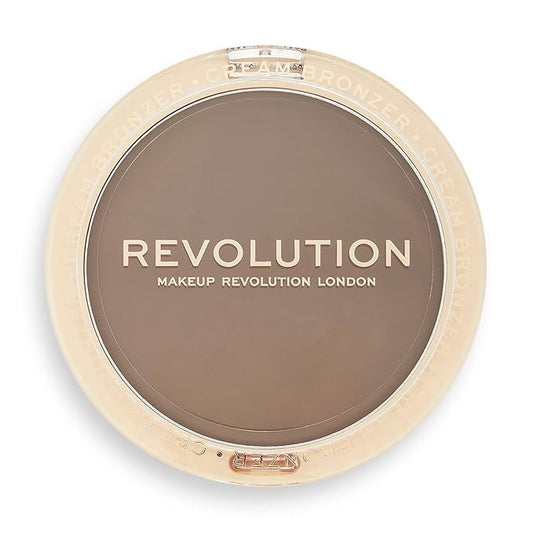 Revolution Beauty, Ultra Cream Face Bronzer, Buildable & Blendable Cream Contour, Vegan & Cruelty Free, Medium, 0.24 Oz.