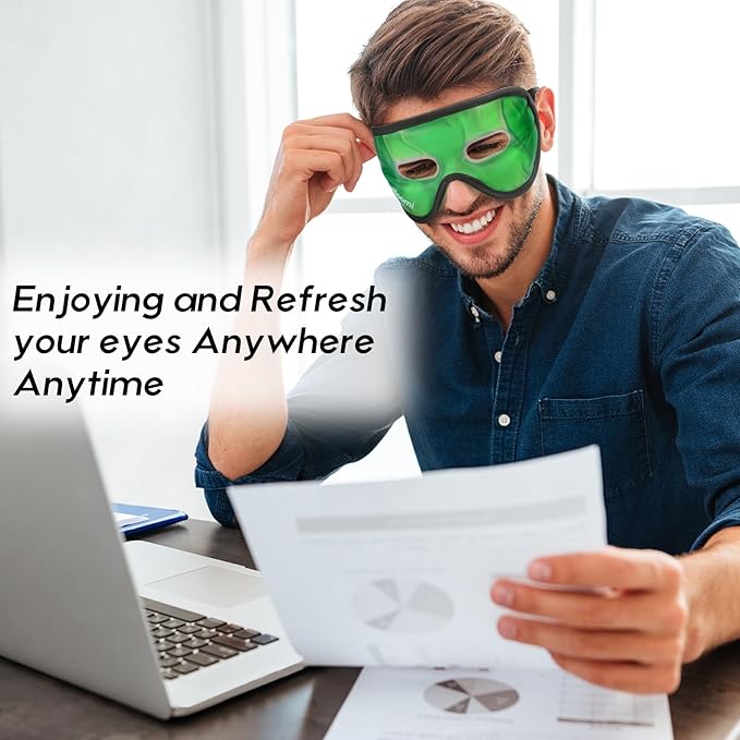 Cooling eye mask, gel eye