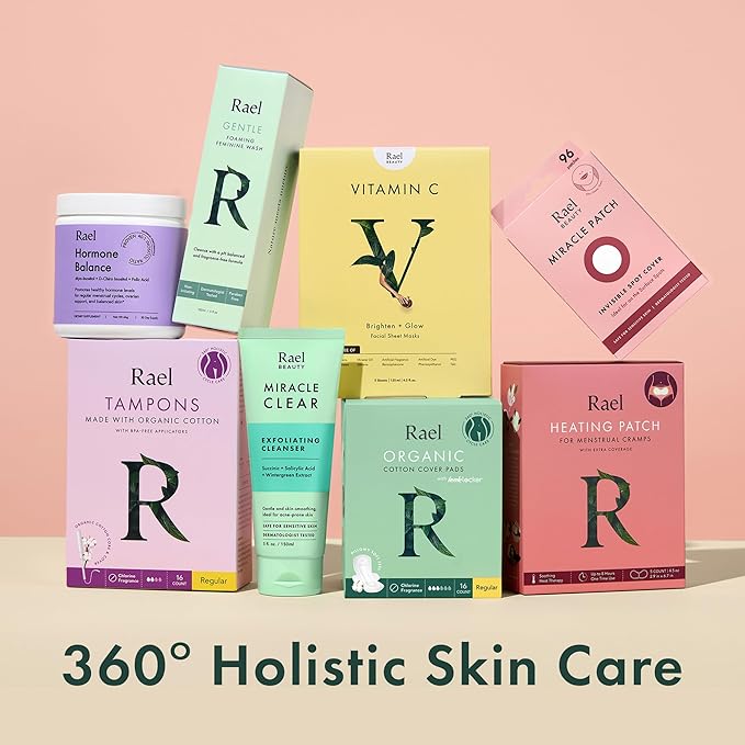 Rael Pimple Patches, Miracle Microcrystal Spot Cover - Hydrocolloid Acne Patch with Tea Tree Oil, Early Stage Zits and Blemish, Korean Skin Care, Vegan, Cruelty Free (18 Count)